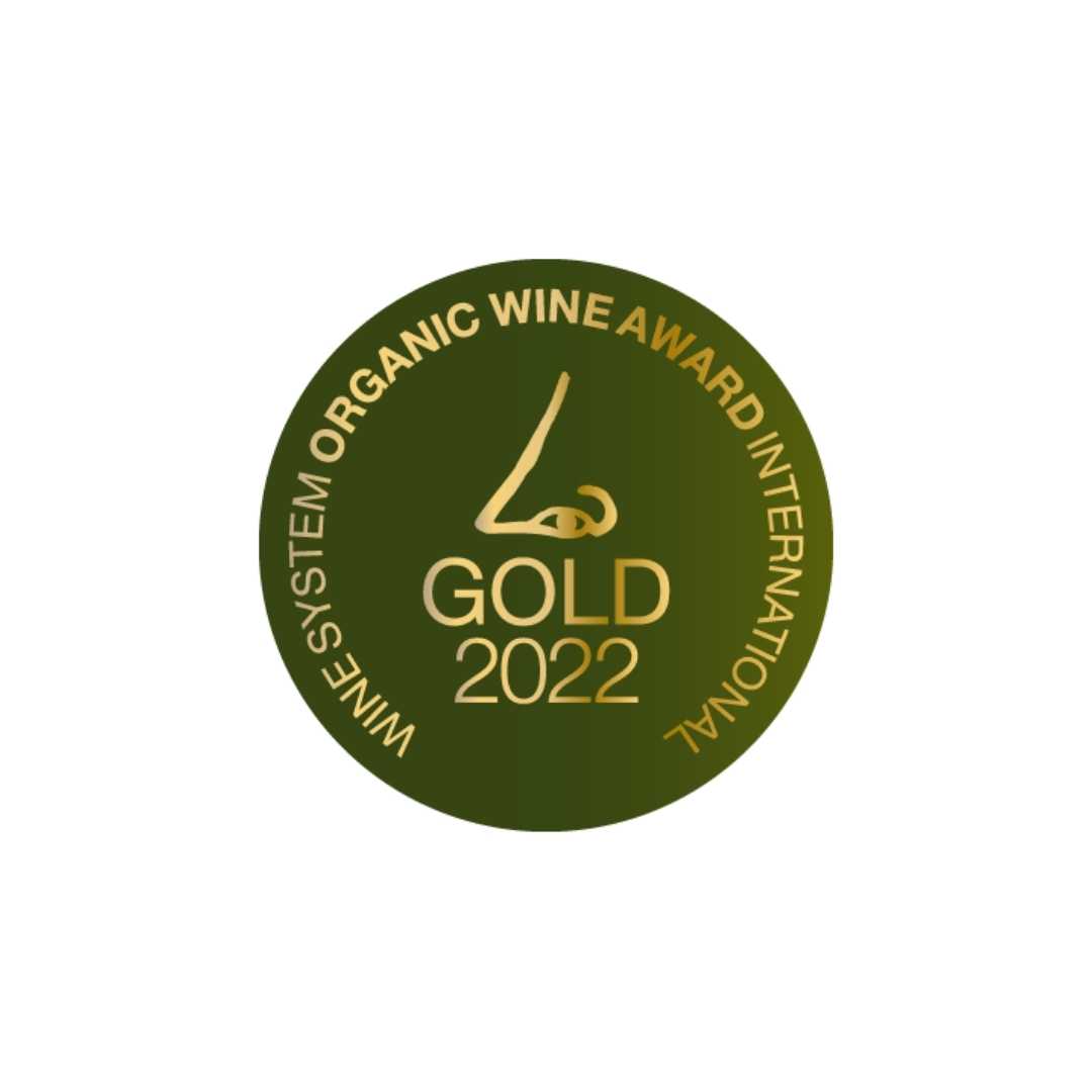Medaille Organic Wine Award International Gold für Bild Syrah 2021 trocken ohne Sulfitzusatz Casa Pago Gran