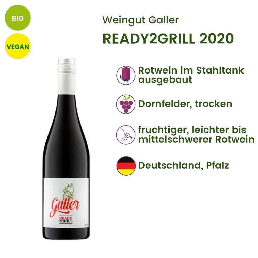 Ready2Grill 2020 | Rotwein | Weingut Galler Weingut Galler