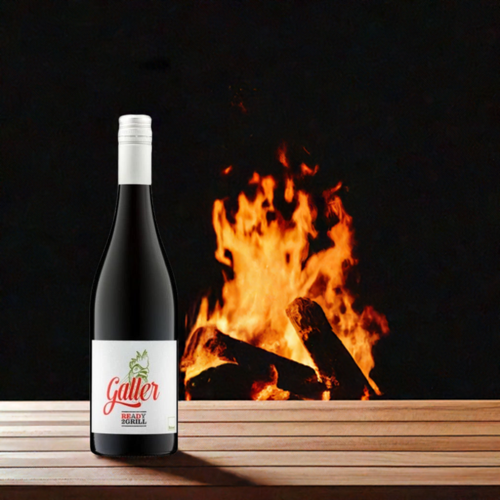 Dornfelder „Ready2Grill“ 2020 - Trocken - Weingut Galler - Rotwein QbA - Vegan & Biologisch - 0,75l - Pfalz, Deutschland