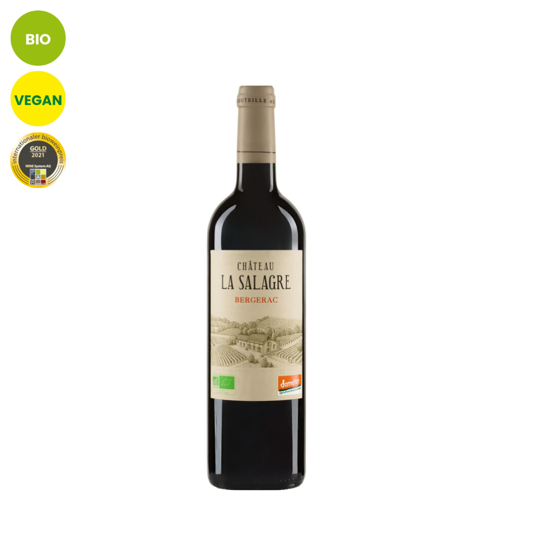 Flaschenbild La Salagre AOP Bergerac Rouge 2020 trocken