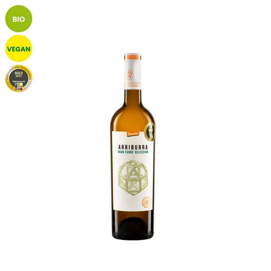 Sauvignon Blanc | Arriburra Gran Fudre Blanco Selección |  prämiert, bio & vegan Bodegas Parra Jimenez | La Mancha | Spanien