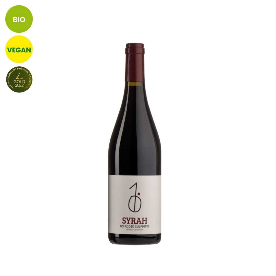 Bild Syrah 2021 trocken ohne Sulfitzusatz Casa Pago Gran 