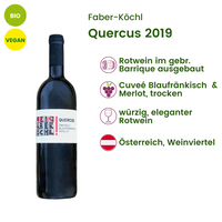 Weinzusammenfassung Quercus 2018 Weingut Faber-Köchl