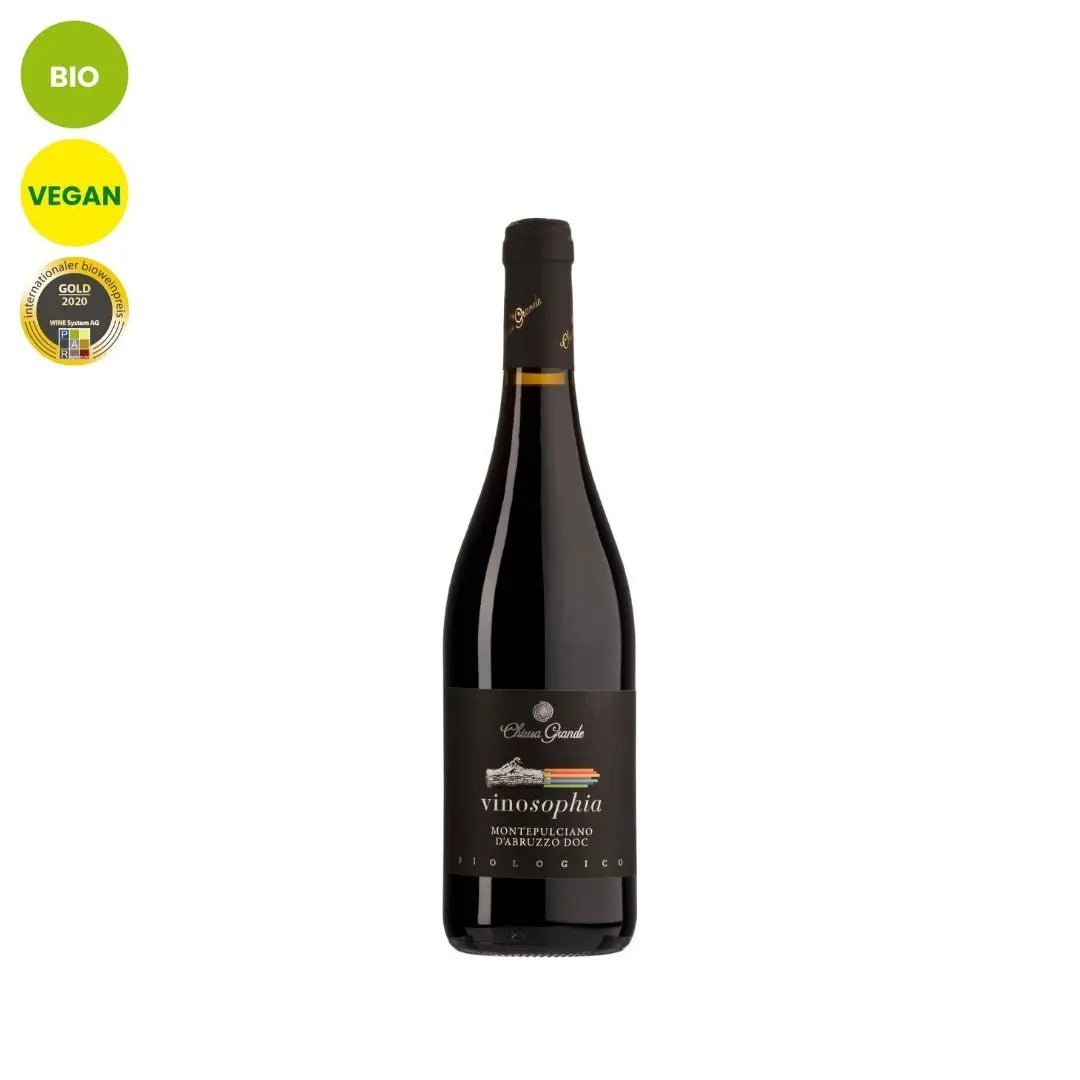 Montepulciano d'Abruzzo | Chiusa Grande Vinosophia - trocken 2019 | bio- & veganer Wein Az. Agr. Chiusa Grande | Abruzzen | Italien