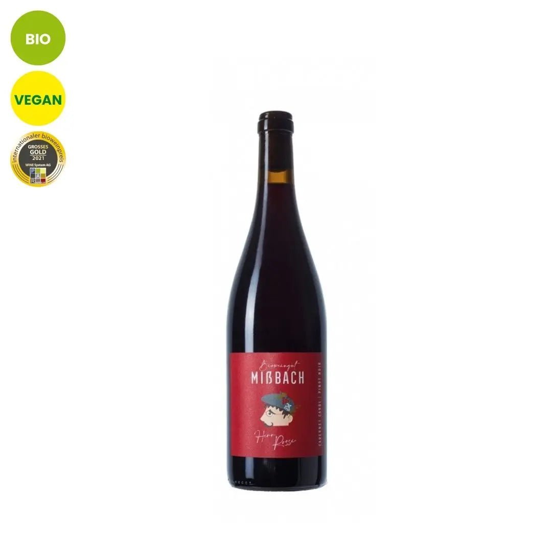 Rotwein Cuvée Herr Rossi - trocken 2018 | Bioweingut Mißbach | prämiert, bio & Vegan Bioweingut Mißbach | Baden / Markgräflerland | Deutschland