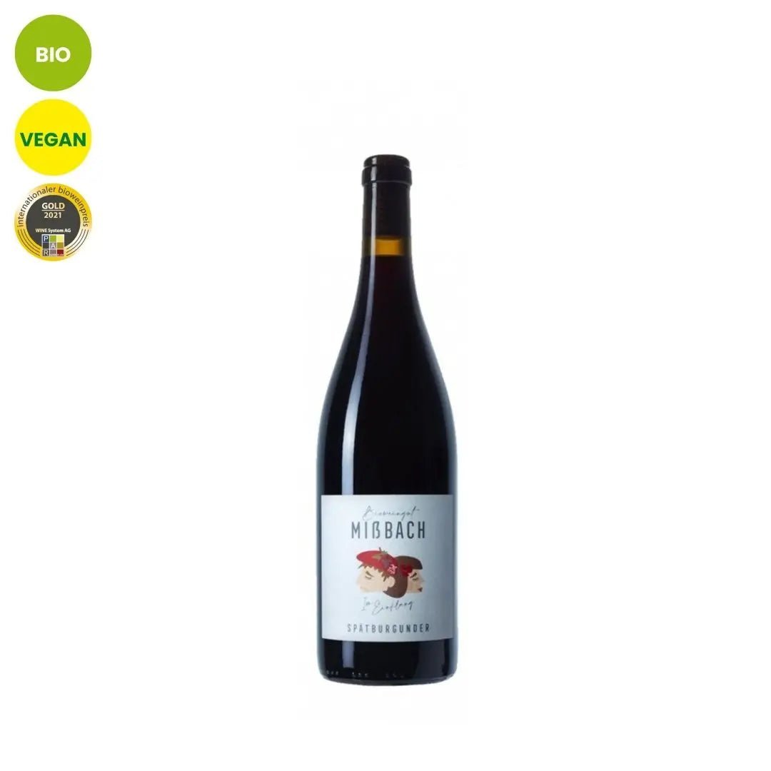 Spätburgunder im Einklang - trocken 2018 | Bioweingut Mißbach | prämiert, bio & Vegan Bioweingut Mißbach | Baden / Markgräflerland | Deutschland