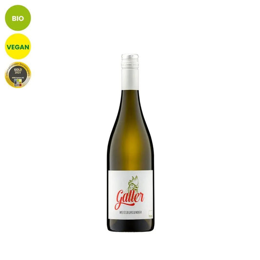 Weißburgunder - QbA trocken 2020 | Weingut Galler | Bio & Vegan Weingut Galler | Pfalz | Deutschland